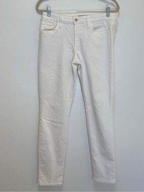 Joe's - Jeans White Skinny Booty Fit Jeans - size 30